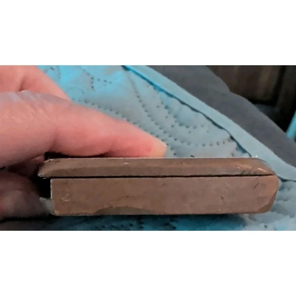 Antique  Wооden Folding  Pocket Compass Sundial Painted.Circa 1800.With Name.
